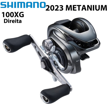 SHIMANO 2023 METANIUM 100XG Carretilha Direita