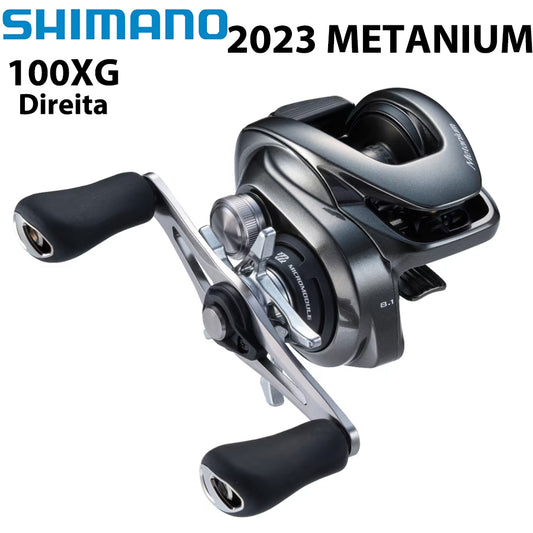 SHIMANO 2023 METANIUM 100XG Carretilha Direita
