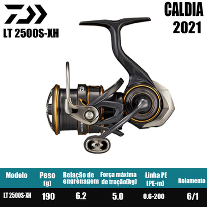 DAIWA 2021 CALDIA carrete de pesca carrete de filação de água doce peças de pesca de água salgada Origem China