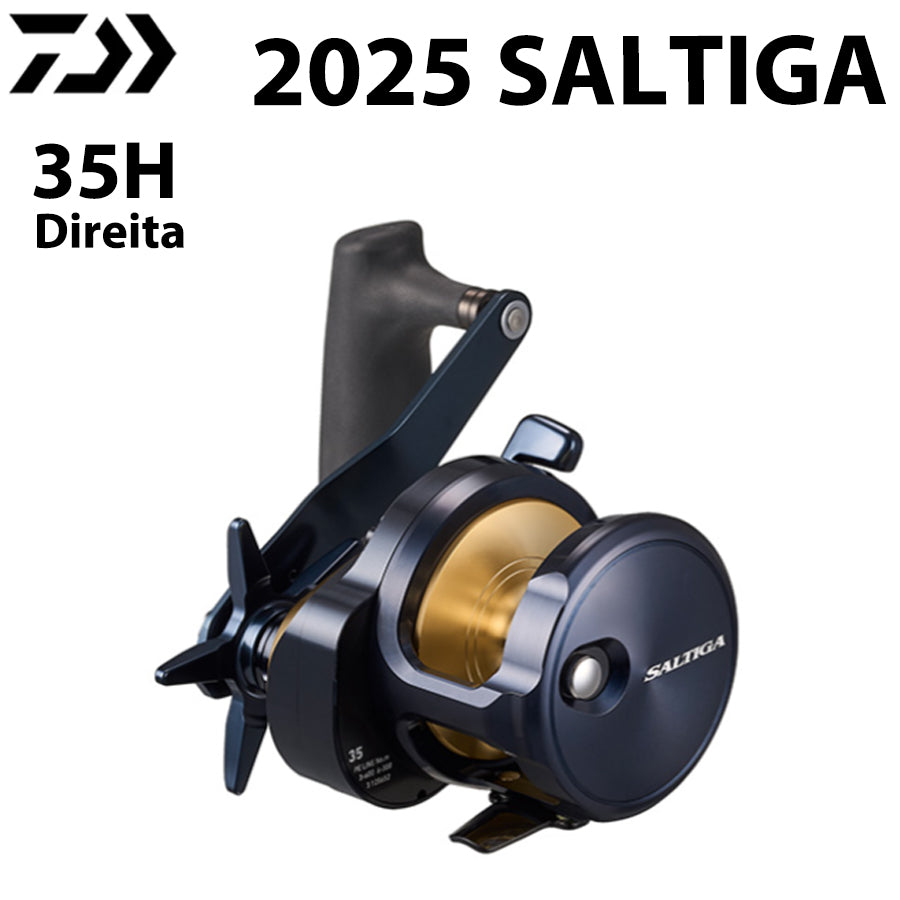 DAIWA 2025 SALTIGA 35H Carretilha Direita
