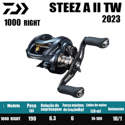 Carretilha De Arremesso DAIWA 2023 STEEZ AII TW, Peça De Reposição Para Pesca Em Água Doce E Salgada. País de origem: Japão