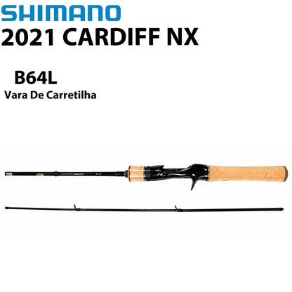 SHIMANO 2021 CARDIFF NX B64L Vara De Carretilha
