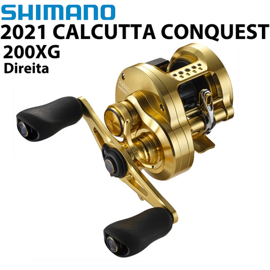 SHIMANO 2021 CALCUTTA CONQUEST 200XG Carretilha Direita