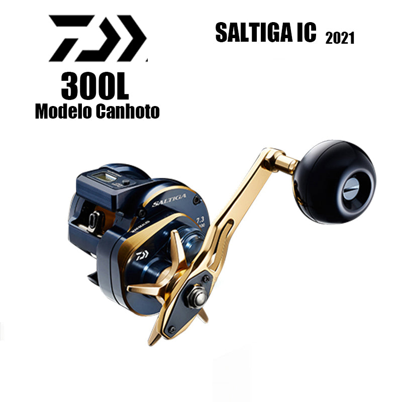 DAIWA 2021 SALTIGA IC 300L Modelo Canhoto