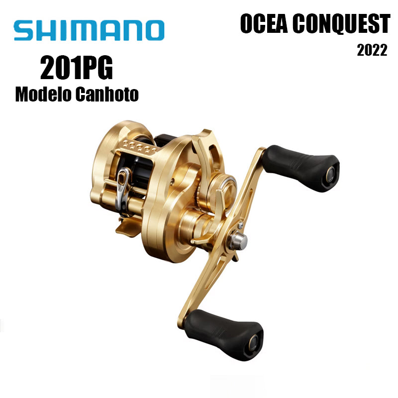 SHIMANO 2022 OCEA CONQUEST 201PG Modelo Canhoto