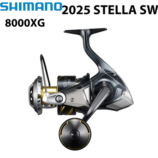 SHIMANO 2025 STELLA SW 8000XG Molinete