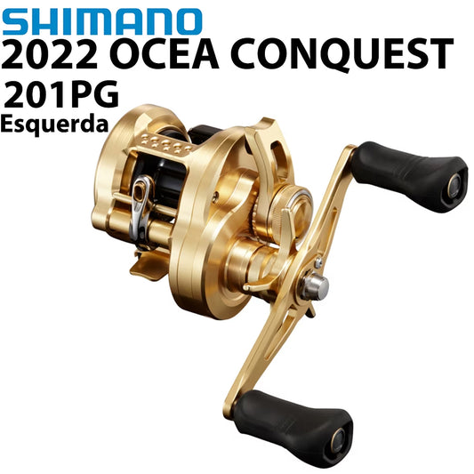 SHIMANO 2022 OCEA CONQUEST 201PG Carretilha Esquerda