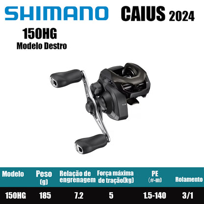 SHIMANO 2024 CAIUS 150HG  Modelo Destro