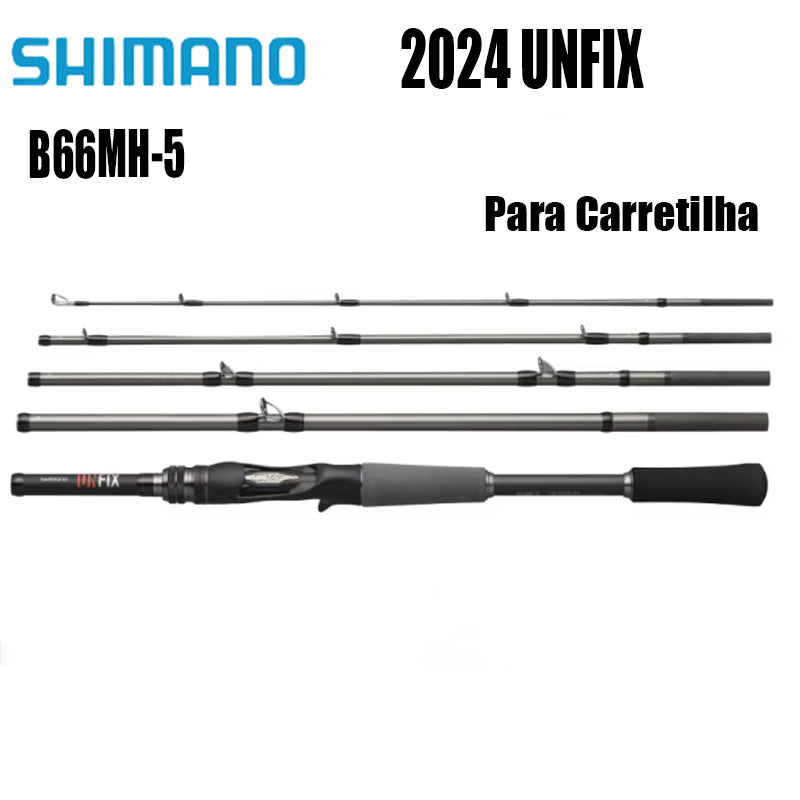 SHIMANO 2024 UNFIX B66MH-5 Para Carretilha