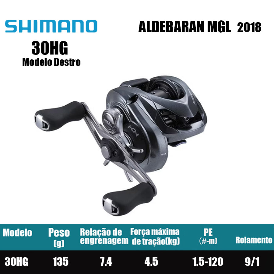 SHIMANO 2018 ALDEBARAN MGL 30HG Modelo Destro