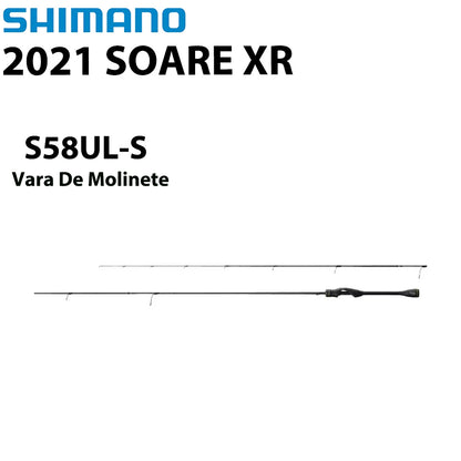 SHIMANO 2021 SOARE XR S58UL-S Vara De Molinete