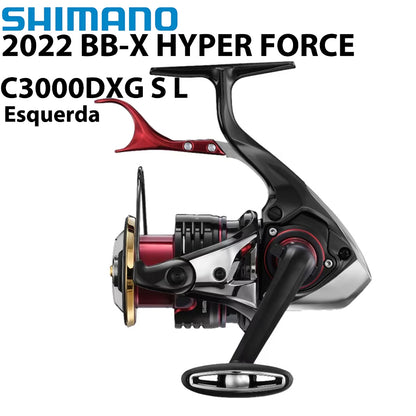 SHIMANO 2022 BB-X HYPER FORCE C3000DXG S L Molinete Esquerda