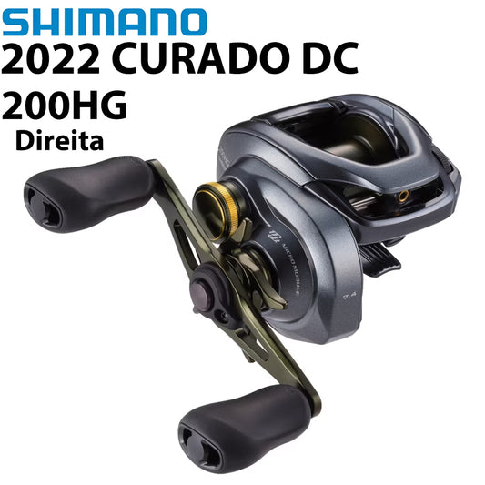 SHIMANO 2022 CURADO DC 200HG Carretilha Direita