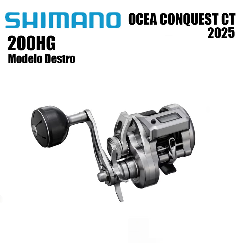 SHIMANO 2025 OCEA CONQUEST CT 200HG Modelo Destro