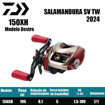 DAIWA 2024 SALAMANDURA SV TW 150XH Modelo Destro