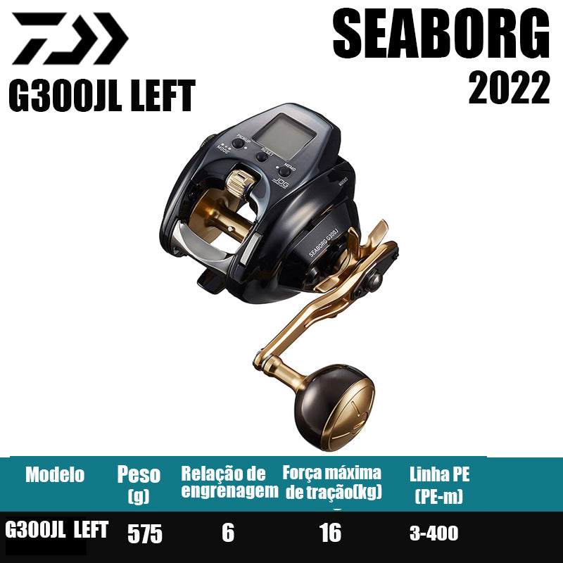 DAIWA SEABORG 100 200 300 400 500 600 Electric Reel Salt Water Fishing Reel fishing parts Origin: Japan Deep sea boat fishing  Electric winch wheel