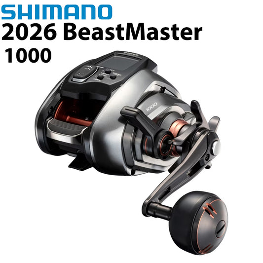 SHIMANO 2026 BeastMaster 1000 carretilha elétrica