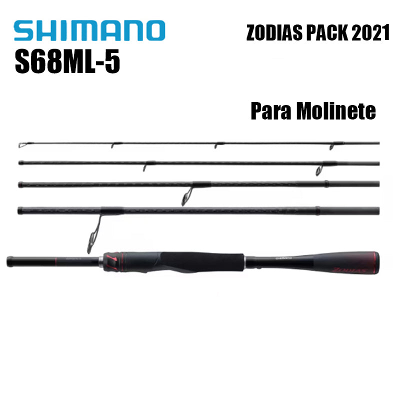 SHIMANO ZODIAS S68ML-5 Para Molinete
