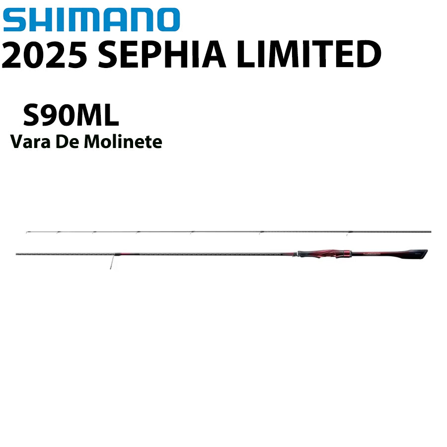 SHIMANO 2025 SEPHIA LIMITED S90ML Vara De Molinete