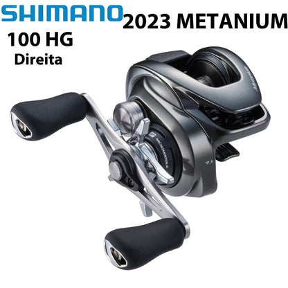 SHIMANO 2023 METANIUM 100HG Carretilha Direita