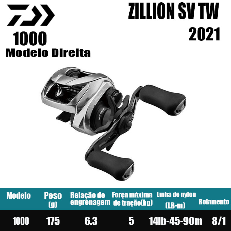 DAIWA 2021 ZILLION SV TW 1000 Modelo Destro