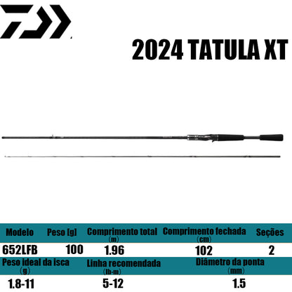 DAIWA 2024 TATULA XT 652LFB para carretilhas de pesca
