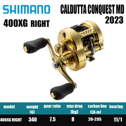 Carretilha De Arremesso SHIMANO 2023 CALCUTTA CONQUEST MD 300 400, Peça De Reposição Para Pesca Em Água Doce E Salgada. Local De Produção: Japão