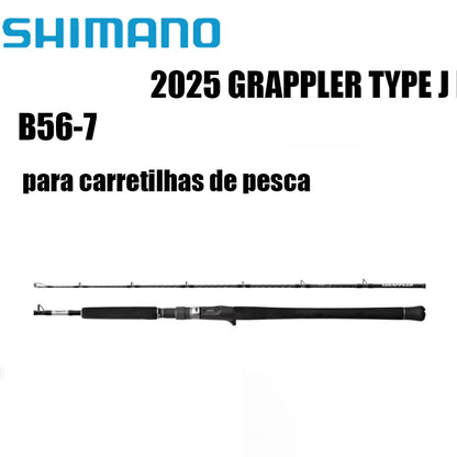 SHIMANO 2025 GRAPPLER TYPE J B56-7 para carretilhas de pesca