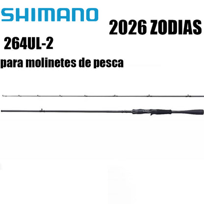 SHIMANO 2026 ZODIAS 264UL-2 para molinetes de pesca