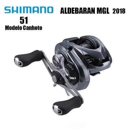 SHIMANO 2018 ALDEBARAN MGL 51 Modelo Canhoto