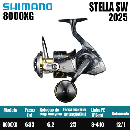 SHIMANO 2025 STELLA SW 8000XG