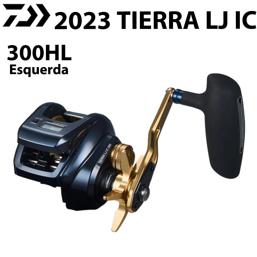 DAIWA 2023 TIERRA LJ IC 300HL Carretilha Esquerda