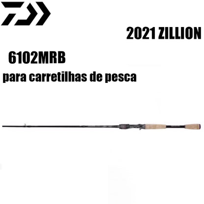 DAIWA 2021 ZILLION 6102MRB para carretilhas de pesca