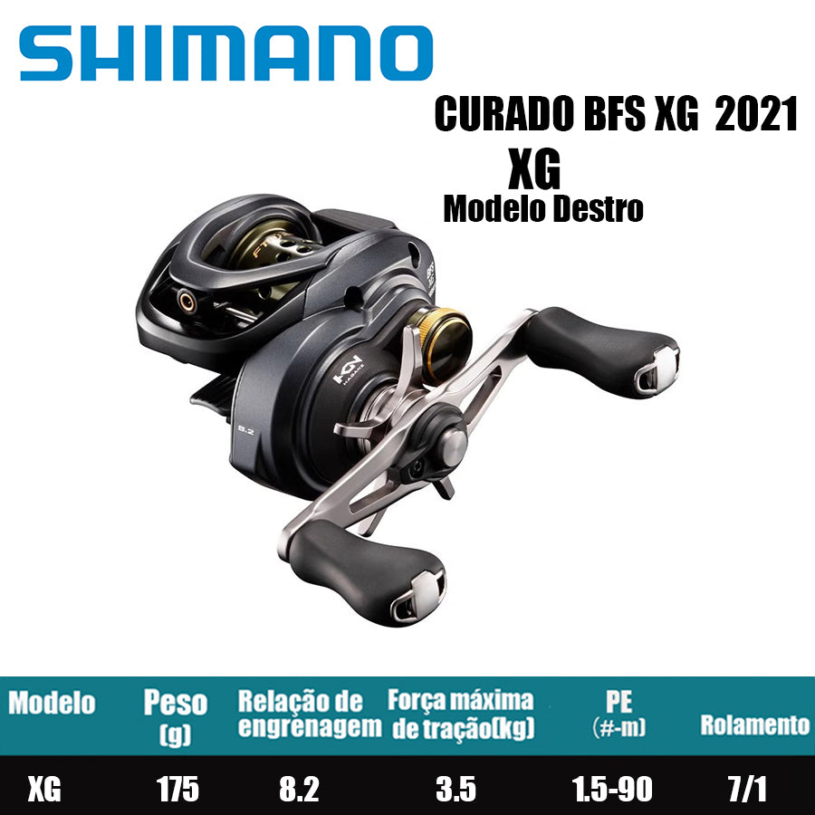 SHIMANO 2021 CURADO BFS XG Modelo Destro