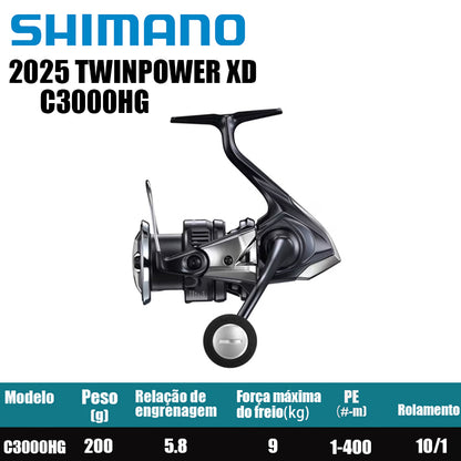 SHIMANO 2025 TWINPOWER XD C3000HG