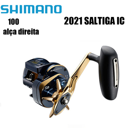 DAIWA 2021 SALTIGA IC 100 alça direita