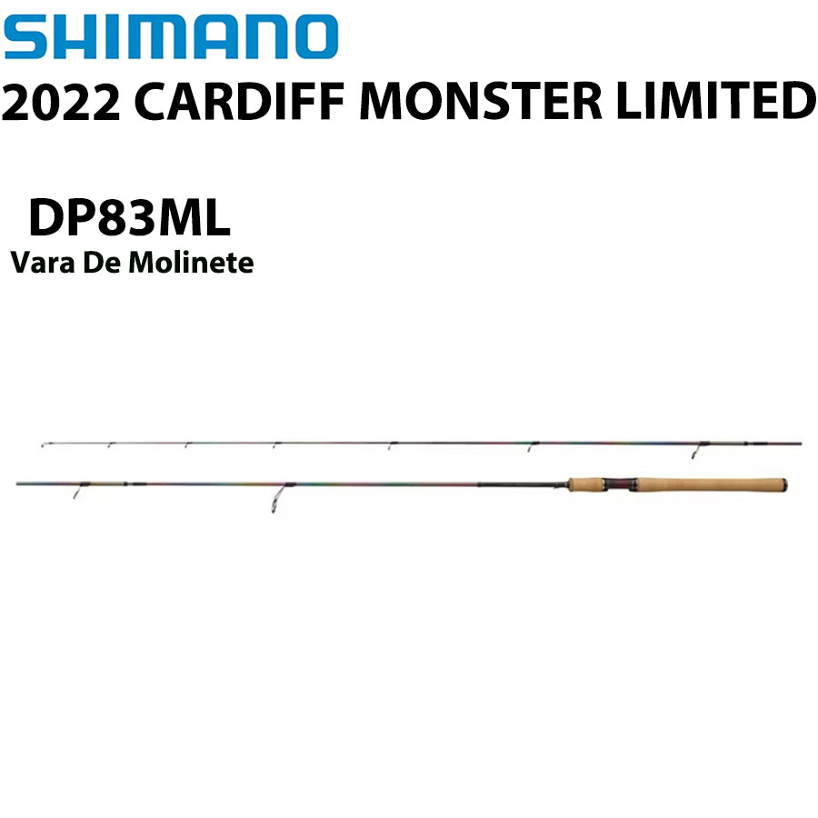 SHIMANO 2022 CARDIFF MONSTER LIMITED DP83ML Vara De Molinete