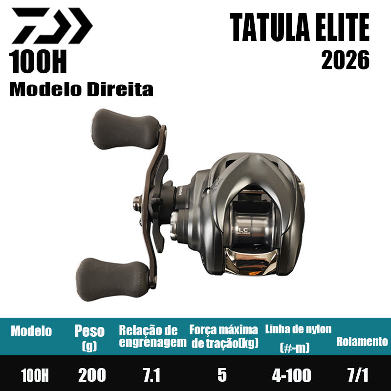 DAIWA 2026 TATULA ELITE 100H Direita