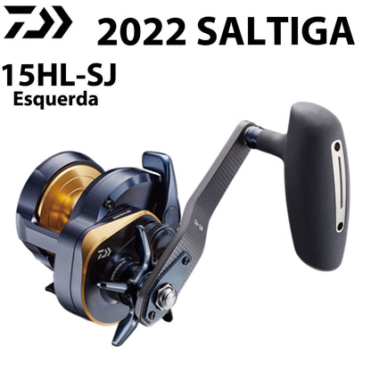 DAIWA 2022 SALTIGA 15HL-SJ Carretilha Esquerda