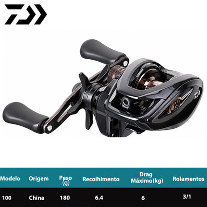 DAIWA 2025 PR 100Ⅱ 100 Carretilha Direita