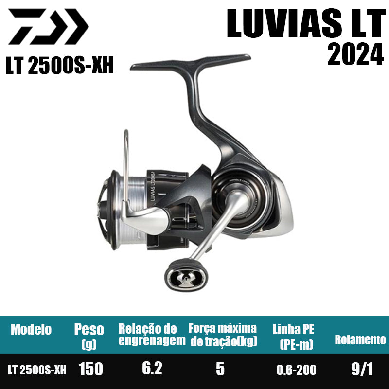 DAIWA 2024 LUVIAS LT carrete de pesca carrete de filação de água doce peças de pesca de água salgada Origem China