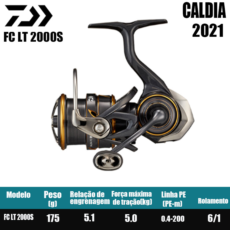 DAIWA 2021 CALDIA carrete de pesca carrete de filação de água doce peças de pesca de água salgada Origem China