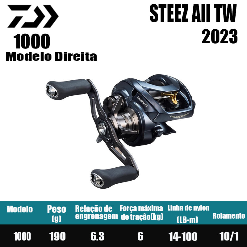 DAIWA 2023 STEEZ AII TW 1000 Modelo Direita