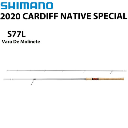 SHIMANO 2020 CARDIFF NATIVE SPECIAL S77L Vara De Molinete