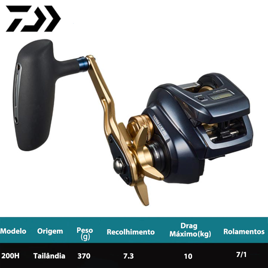 DAIWA 2023 TIERRA LJ IC 200H Carretilha Direita