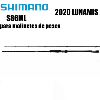 SHIMANO 2020 LUNAMIS S86ML  para molinetes de pesca