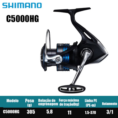 SHIMANO 2021 NEXAXE fishing reel spinning reel fresh water salt water fishing parts Origem: Malásia