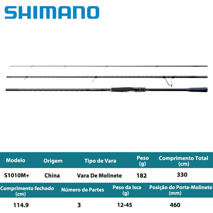SHIMANO 2026 NESSA XR S1010M+ Vara De Molinete