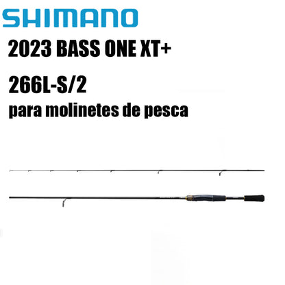 SHIMANO 2023 BASS ONE XT+ 266L-S/2 para molinetes de pesca