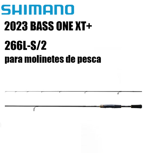 SHIMANO 2023 BASS ONE XT+ 266L-S/2 para molinetes de pesca
